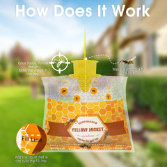 Stingmon Outdoor Disposable Wasp Trap packaging