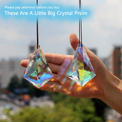 stino Suncatcher Prism with sunlight reflecting
