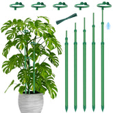 Stroller Telescoping Plant Stakes in green, 42.3 inches