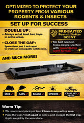 Sturdon Large Rat Glue Trap showing pre-scented feature