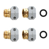 STYDDI Garden Hose Repair Kit with aluminum connectors and zinc clamps