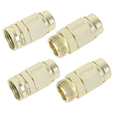 STYDDI Metal Heavy-Duty Garden Hose Connector front view