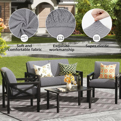 SUKAIKEQA cushion cover set packaging view