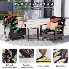 SUKAIKEQA cushion covers on outdoor sectional furniture