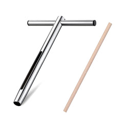 Sukiise Soil Sample Probe 12 Inch front view with T handle