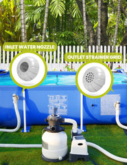 SUMMERBUDDY 1.5" fitting inlet water nozzle