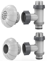 SUMMERBUDDY Pool Parts Kit with plunger valves and strainer