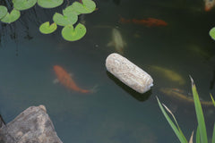 Summit Clear-Water Barley Straw Bale in a pond