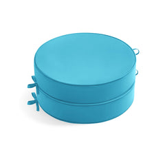 Summsun Outdoor Bistro Chair Cushion front view in teal