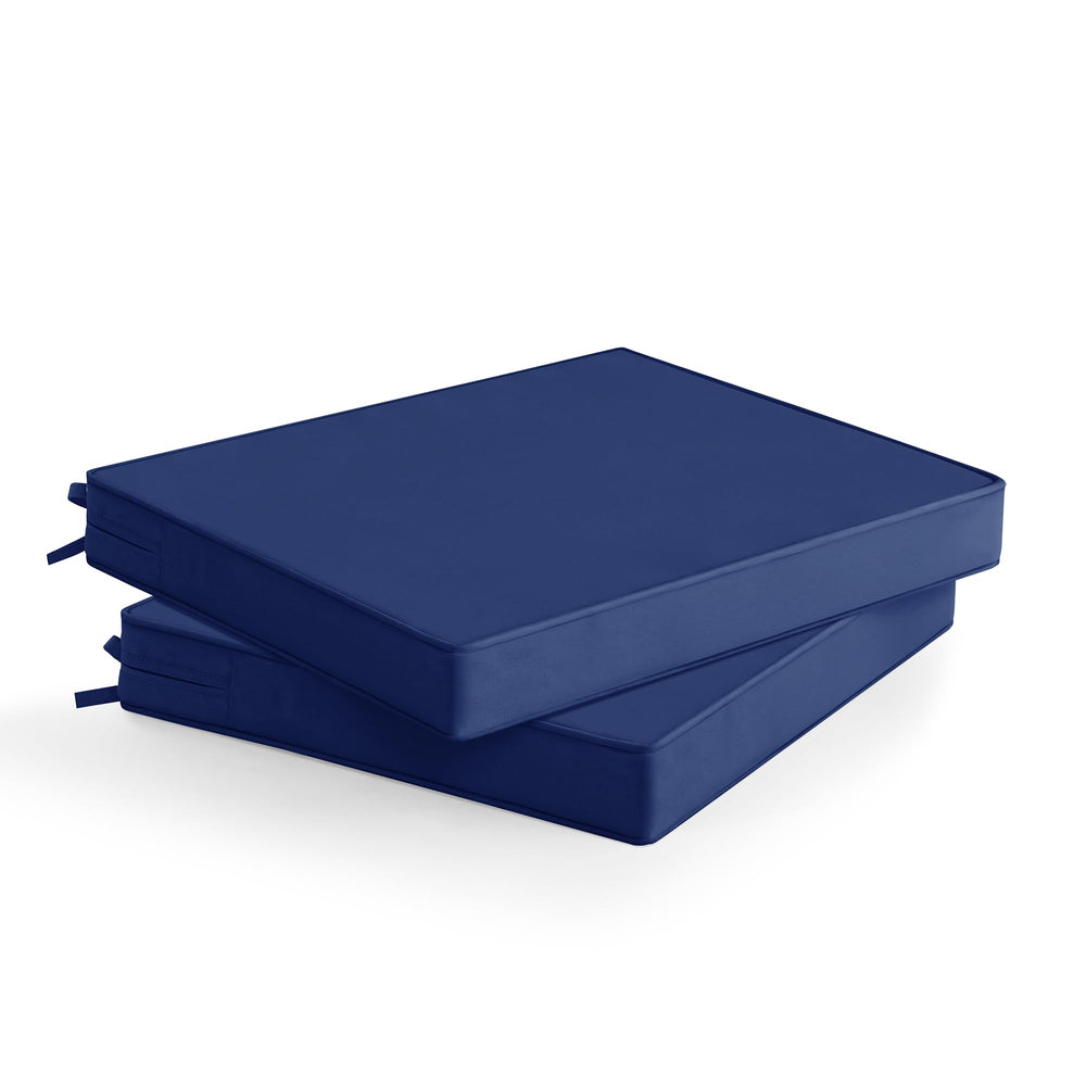 Summsun Outdoor Chair Cushion front view navy blue