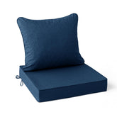 Summsun Outdoor Chair Cushion navy front view