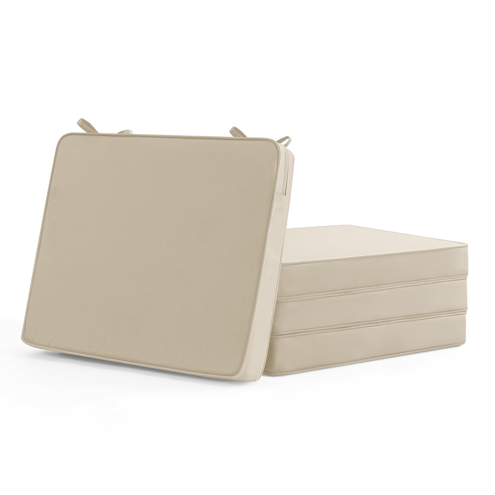 Summsun outdoor chair cushion set of 4 in beige colour