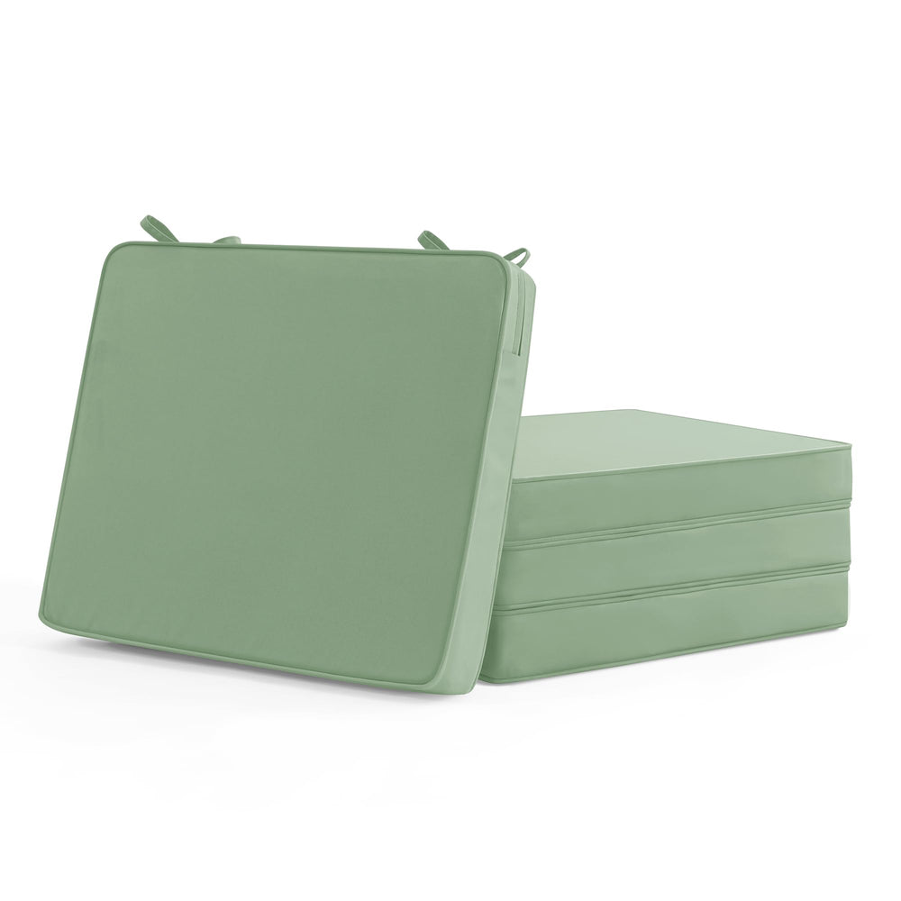 Summsun outdoor chair cushion set of 4 in sage green