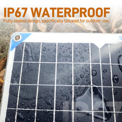 SUNAPEX Solar Charger with LED indicators