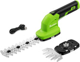 sunchers 2-in-1 Hedge Trimmer cordless model front view