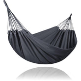 SUNCREAT Extra Large Hammock in Dark Gray, front view