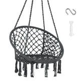 SUNCREAT Hammock Chair front view with grey colour