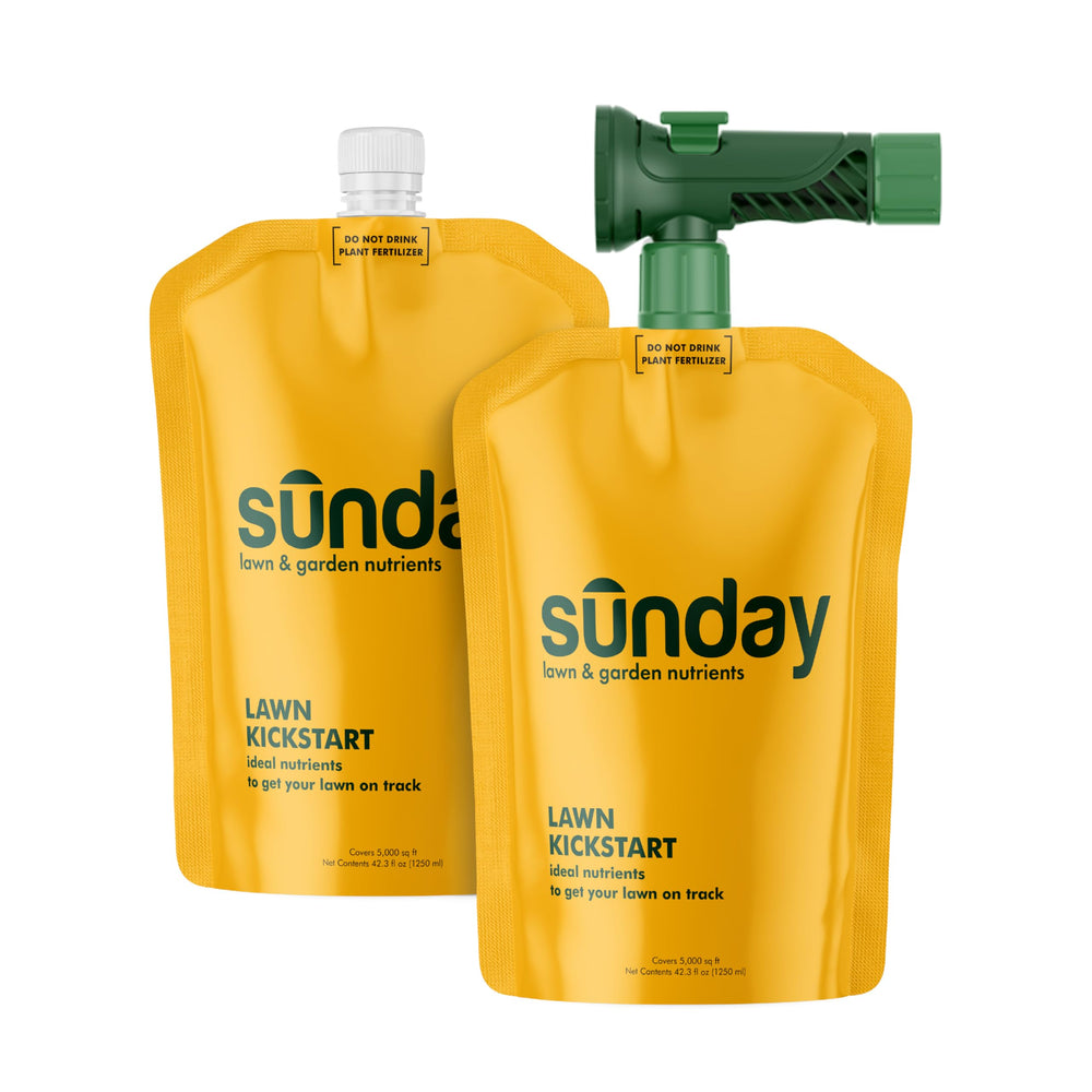 SUNDAY Lawn Kickstart Liquid Fertilizer 2 Pack front view
