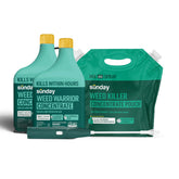 SUNDAY Organic Weed Warrior Concentrate Kit front view with packaging