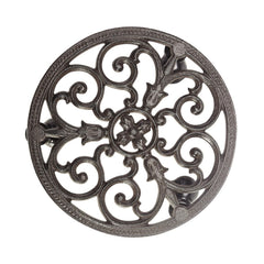 Sungmor Heavy Duty Cast Iron Plant Caddy front view
