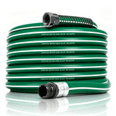 Sunifier Hybrid Rubber Garden Hose 50 ft, green, front view