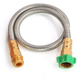 Sunifier Metal Garden Hose 6 ft front view