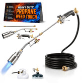 SuniqFyre 500,000 BTU propane torch side view with extension rod