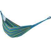 Sunnydaze Brazilian Double Hammock in Sea Grass colour, front view