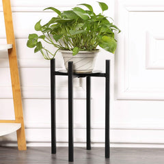 Sunnyglade 15-inch high plant stand front view with sleek design