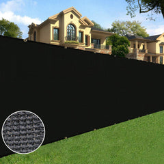 Sunnyglade 5 ft x 50 ft Privacy Screen Fence black front view