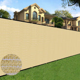 Sunnyglade 6 ft x 50 ft Privacy Screen Fence in Sand
