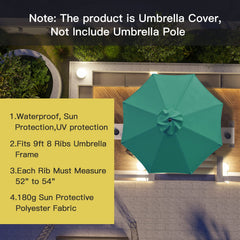 Sunnyglade 9ft replacement canopy with wind vent