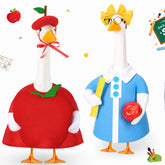 Sunnymove 23'' school blue goose outfit with T-shirt and apple pillow shirt