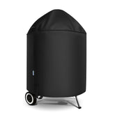 SunPatio 22 Inch Charcoal Kettle Grill Cover, front view