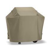 SunPatio 48 Inch Heavy Duty Waterproof Grill Cover in Taupe front view