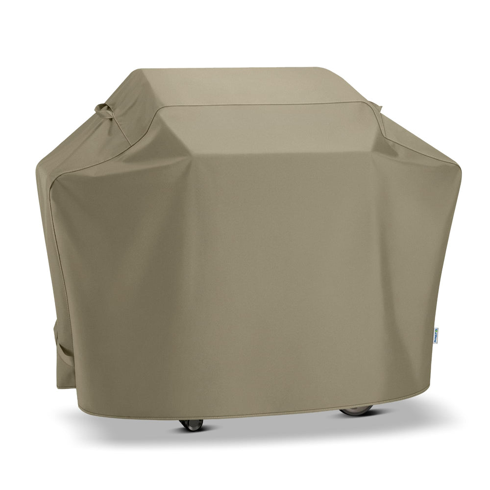 SunPatio 60 Inch Grill Cover in taupe front view