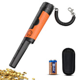 SUNPOW Metal Detector Pinpointer OTMD12 front view, orange colour
