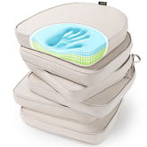 SUNROX Gel Memory Foam Chair Cushion Cream front view