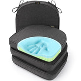 SUNROX Gel Memory Foam Chair Cushion Midnight front view