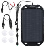 Sunway Solar Car Battery Charger 8W front view
