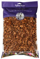 SuperMoss Orchid Potting Bark 4 Quarts natural brown packaging