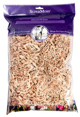 SuperMoss Orchid Sphagnum Moss 8oz natural white packaging front view