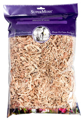 SuperMoss Orchid Sphagnum Moss 8oz natural white packaging front view