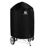 SUPJOYES grill cover for Weber 22 inch charcoal kettle front view