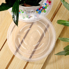 SupKing 10 inch plant saucer showing bottom dimensions