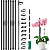 SupKing 17 inch plant stake with adjustable ring buckles