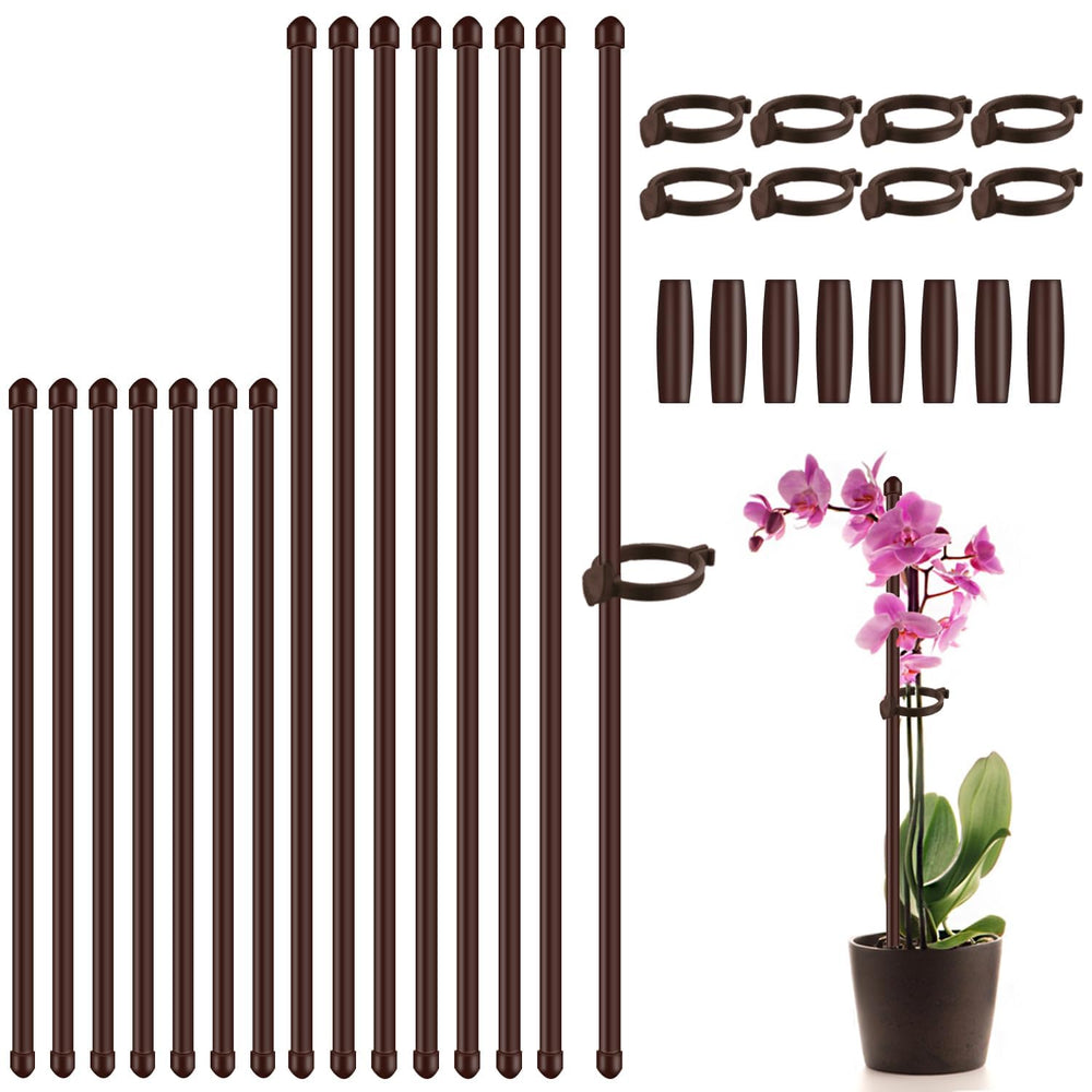 SupKing 17 inch plant stake with ring buckle close-up