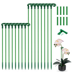 SupKing Invisible Plant Sticks 17 inch and 11 inch set front view