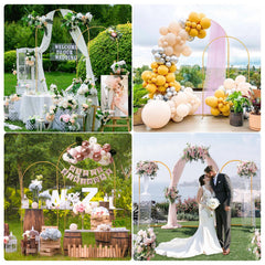 SuuWoee arch stand set displayed at a wedding with decorations
