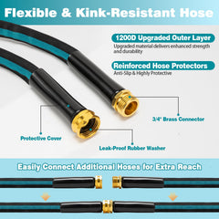 Svansea 100FT Garden Hose packaging front view